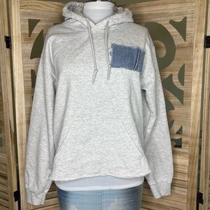 Unemployed Denim Hoodie Small